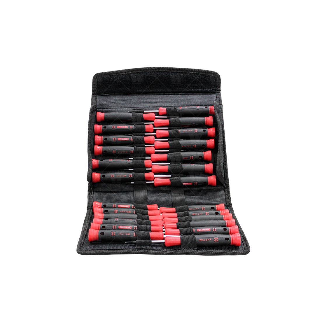 Juego de destornilladores de precisión de 25 piezas 5411-WW