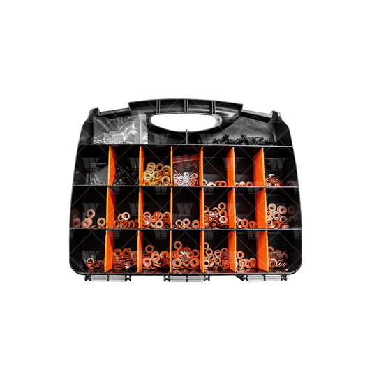 Kit maestro de arandelas, sellos para inyectores diesel, 551 piezas 8107-WW