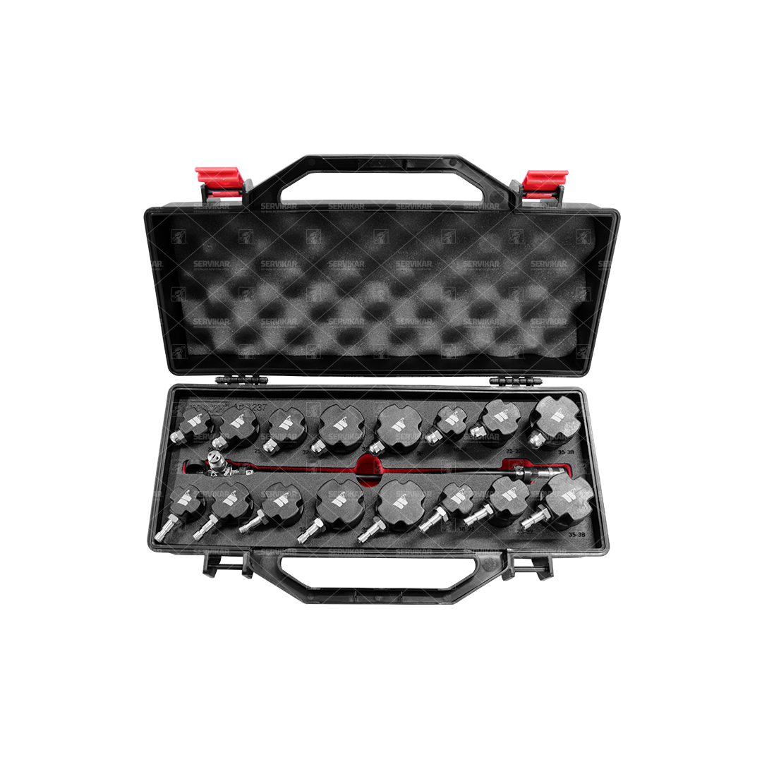 Juego de prueba del sistema turbo de 17 piezas 16-38 mm 1237-WW