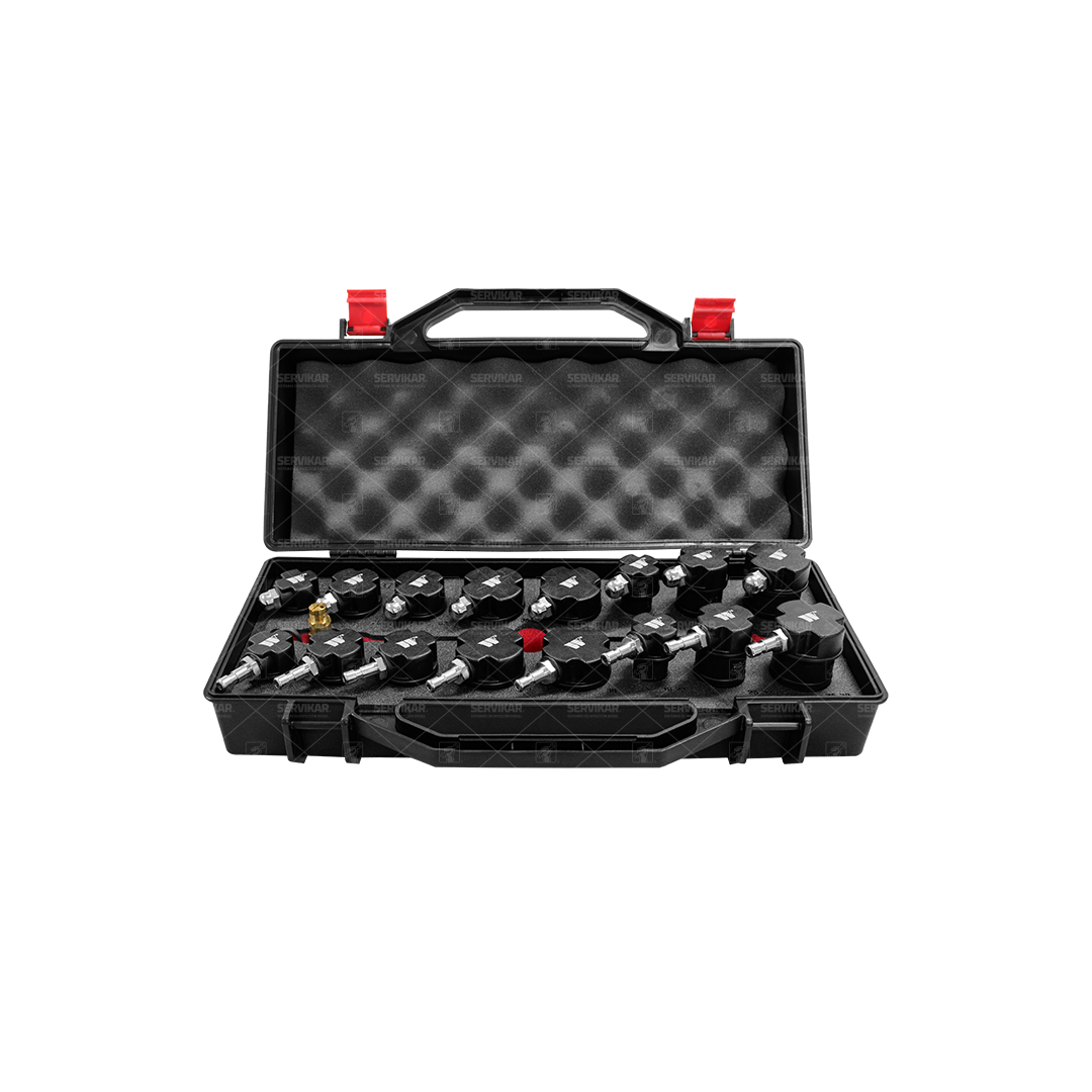 Juego de prueba del sistema turbo de 17 piezas 16-38 mm 1237-WW