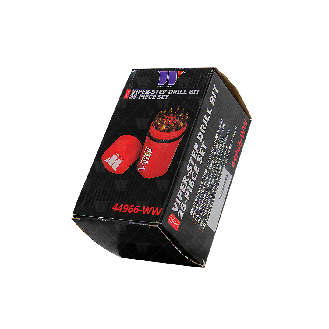 Broca escalonada Viper; Juego de 25 piezas 44966-WW
