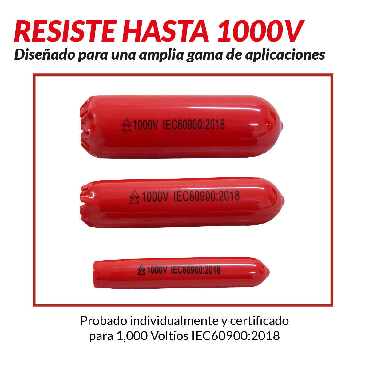 Kit de herramientas híbrido para vehículos eléctricos; 63 piezas 4961-WW