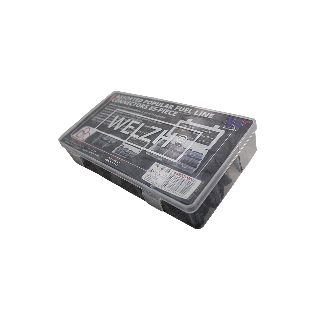 Surtido de conectores de retorno para inyector diesel, 85 piezas 44802-WW