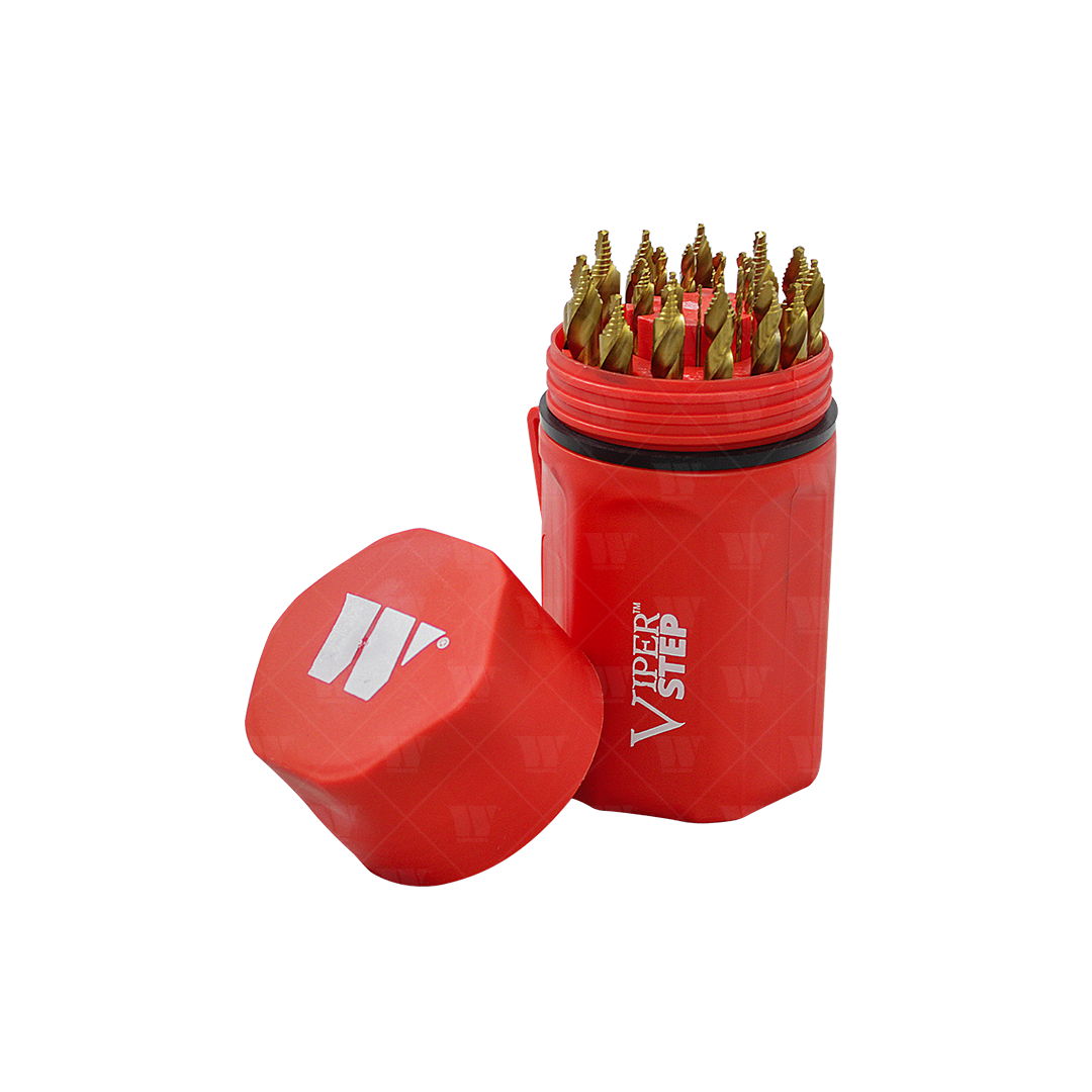 Broca escalonada Viper; Juego de 25 piezas 44966-WW