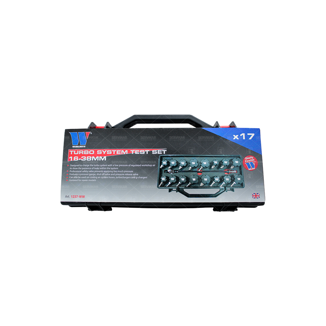 Juego de prueba del sistema turbo de 17 piezas 16-38 mm 1237-WW