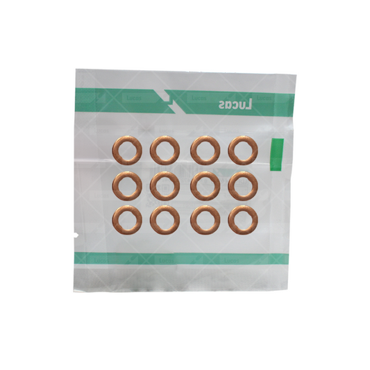 Kit de 12 Arandelas para Tobera Inyector Bosch 0445116034/0445116035 (N.P. LDFG1139)