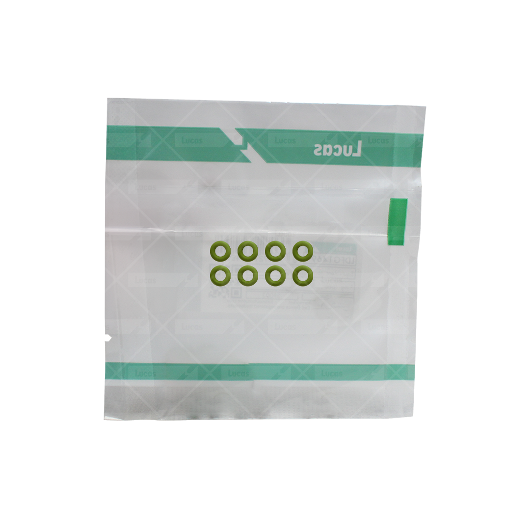 Kit de 8 O-Ring/Liga retorno para Inyector Bosch 0445116034/0445116035 (N.P. LDFG1469)