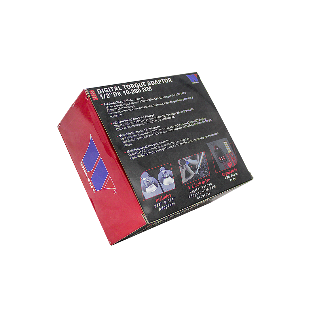 Adaptador de par digital; torquimetro, 1/2'' dr 10-200 Nm 5193-WW