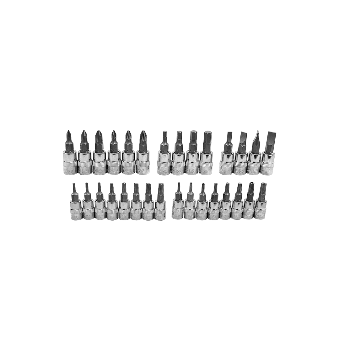 Autocle, Juego de herramientas; Cromo, 1/4'', 3/8'', 1/2'' (191 piezas) 4188-WW