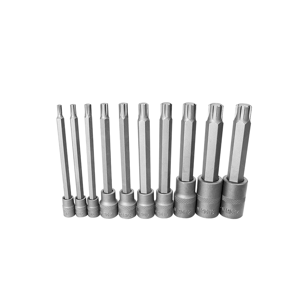 Juego maestro de puntas de vaso; 67 piezas extralargas, Torx, Etorx, Allen 6015-WW