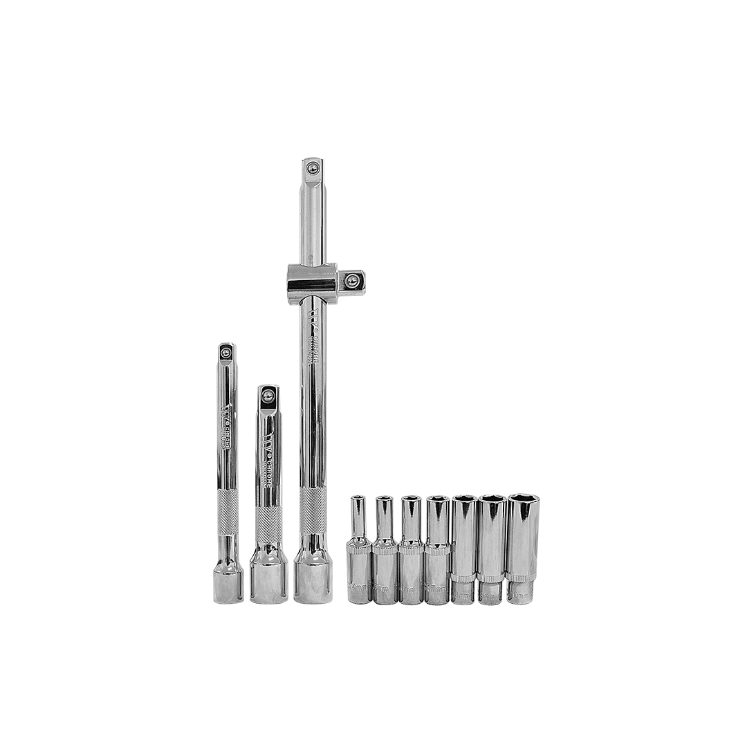 Autocle, Juego de herramientas; Cromo, 1/4'', 3/8'', 1/2'' (191 piezas) 4188-WW