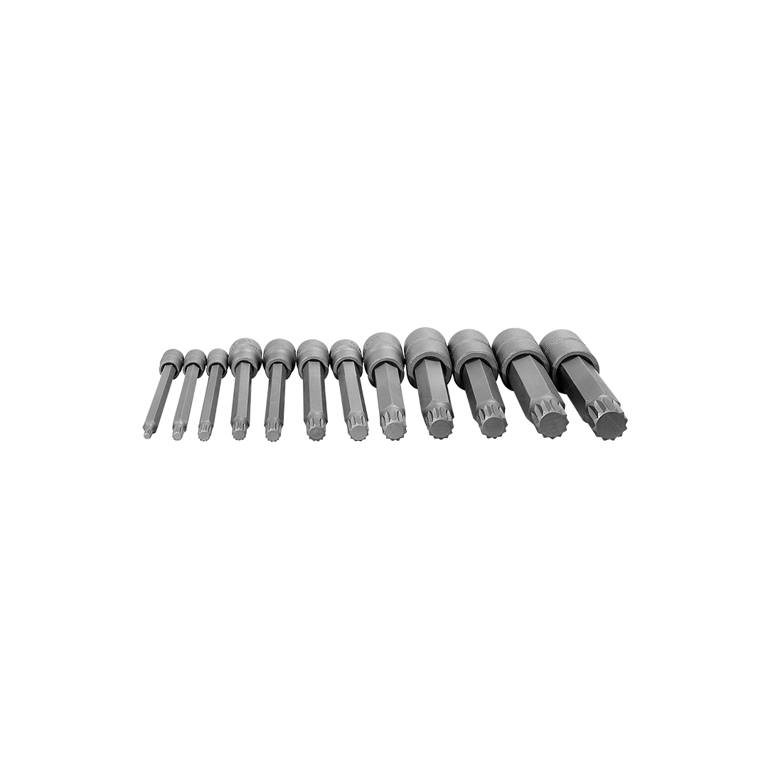 Juego maestro de puntas de vaso; 67 piezas extralargas, Torx, Etorx, Allen 6015-WW