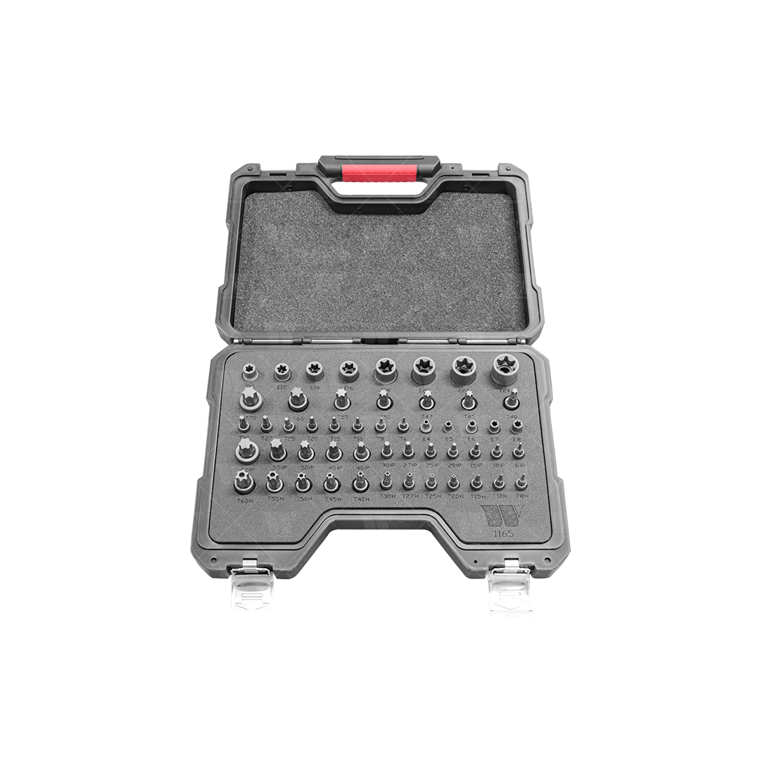 Juego maestro de dados con puntas Torx,de impacto, Acero S2 1165-WW