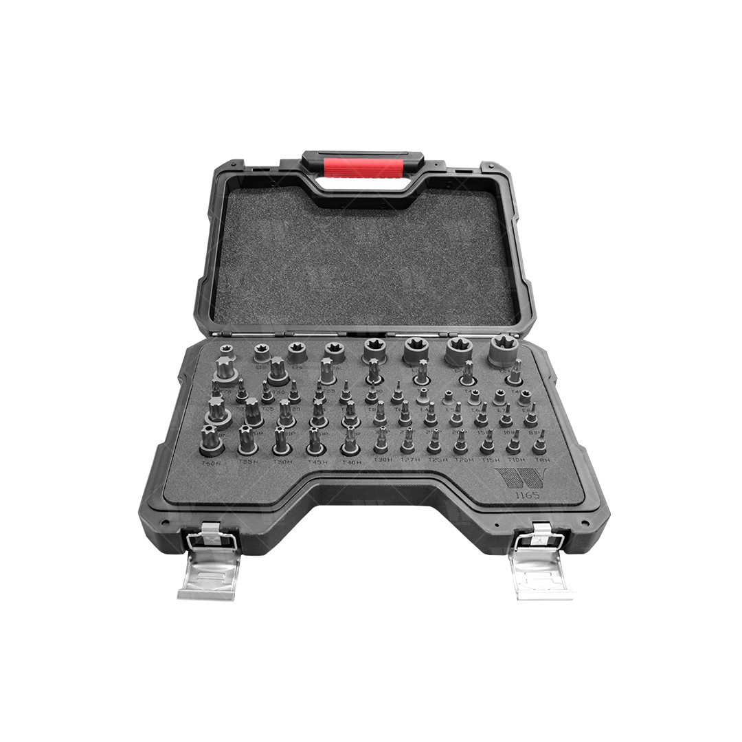 Juego maestro de dados con puntas Torx,de impacto, Acero S2 1165-WW