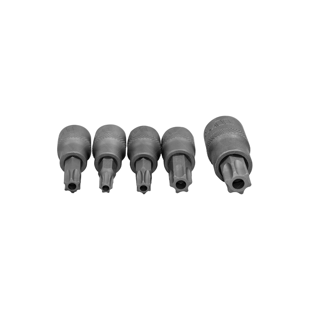 Juego puntas Torx de 12 piezas T8H-T60H S2 Acero zincado 1165-3-WW