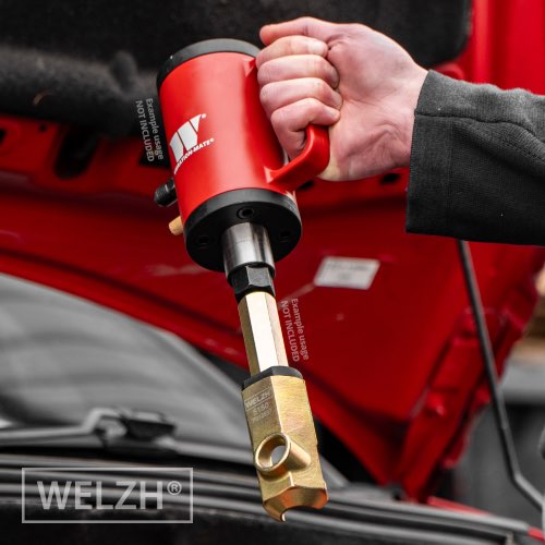 Adaptador universal para extractor neumático,inyectores diesel PSA 2.0L y 2.2L (DW10 / DW12) 5150-WW