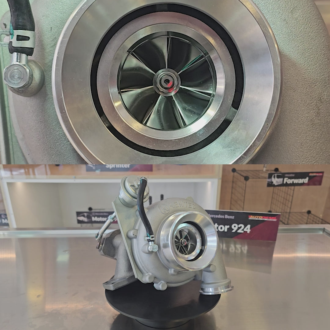 Turbocargador Newtec® Mercedes Benz 924 K24 con Propela de Titanio (N.P. 53249707114TITA)